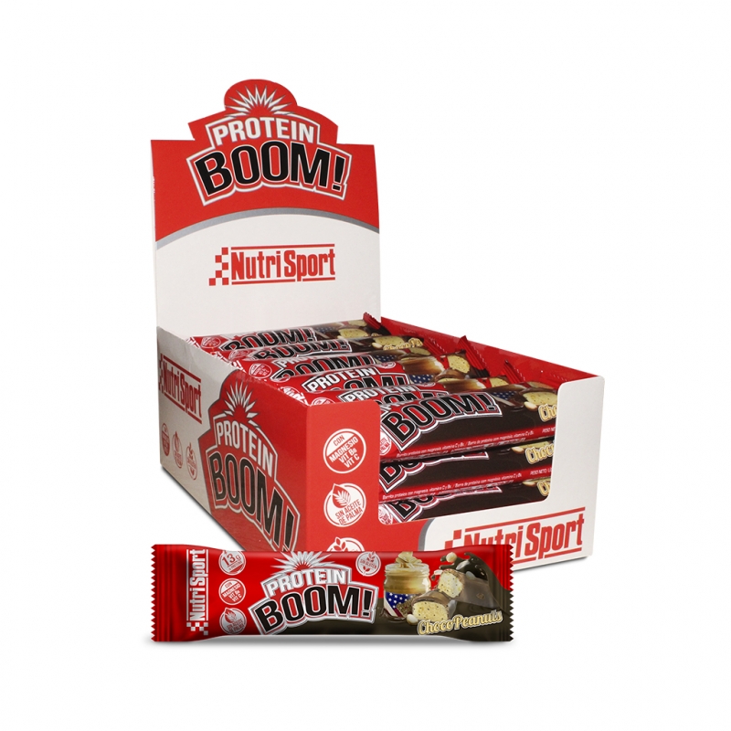 ProteinBOOM Choco-Peanuts (24x)